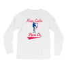 keep calm and pitch on Long Sleeve Shirts