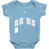 blue boxes Baby Onesie