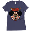 mickey mousseux Ladies Fitted T-Shirt
