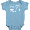 be rational get real nerdy geek pi nerd Baby Bodysuit