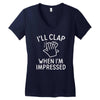 impressed Women's V-Neck T-Shirt