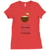 drink in my hand Ladies Fitted T-Shirt