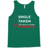 Too Busy Playing Fortnite Tank Top