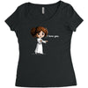 i love you Women's Triblend Scoop T-shirt