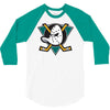 mighty ducks of anaheim 3/4 Sleeve Shirt