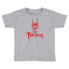 screaming skull Toddler T-shirt