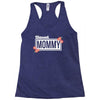 blessed mommy with flower white color Racerback Tank