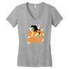 amazon fitness Women's V-Neck T-Shirt