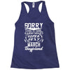 This Girl Is Taken By A Super Sexy March Boyfriend Racerback Tank