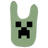creeper face Baby Bibs