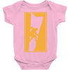 rock climbing wall climb indoor outdoor 2 Baby Onesie