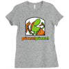 pizza pizza Ladies Fitted T-Shirt