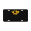 hoffman crew gold rush official discovery channel merchandise License Plate
