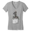 pocket koala bears Women's V-Neck T-Shirt