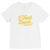 i text back V-Neck Tee