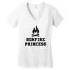 Bonfire Princess Women's V-Neck T-Shirt