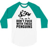 don't f penguins clothing 3/4 Sleeve Shirt