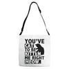 you've cat to be kitten me right meow Adjustable Strap Totes