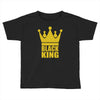 black king Toddler T-shirt