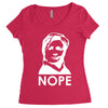nope Women's Triblend Scoop T-shirt
