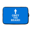 obey the beard funny Laptop sleeve