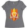 aloha Women's Triblend Scoop T-shirt