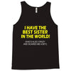 best sister crazy scarry Tank Top