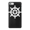 steering wheel sail boat funny iPhone 7 Case