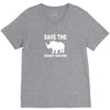 chubby unicorn V-Neck Tee