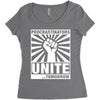 Procrastinators Unite Tomorrow Women's Triblend Scoop T-shirt