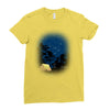 Mufasa and Simba Camp Ladies Fitted T-Shirt