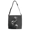 Kuru kafalar Adjustable Strap Totes