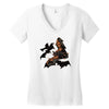 polygon bats Women's V-Neck T-Shirt