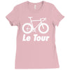 le tour bike silhouette 2015 de france new Ladies Fitted T-Shirt