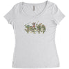 where the wild turtles are Women's Triblend Scoop T-shirt