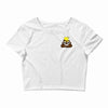 trump shit pocket Crop Top