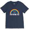 I Am Voting Yes V-Neck Tee