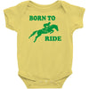 born to ride horse riding pony horse Baby Onesie