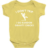 i don't trip Baby Bodysuit