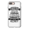 Super Cool Stepmom Of A Freaking Awesome Granddaughter iPhone 8 Plus