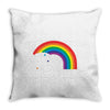 rainbow Throw Pillow