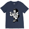 snow white V-Neck Tee