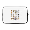 dabbing animals Laptop sleeve