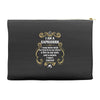 i am a capricorn Accessory Pouches