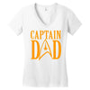 captain dad Women's V-Neck T-Shirt