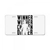 winner winner chicken dinner 3b License Plate
