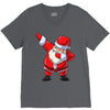 Santa Dabbing V-Neck Tee