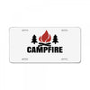 campfire License Plate