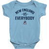 New England VS Everybody Baby Onesie