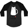 cat love person! 3/4 Sleeve Shirt